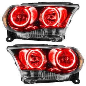 Dodge Durango Headlight Assemblies - ORACLE Lighting - SMD Halogen - Black - `11-`13 Dodge Durango Headlight Assemblies - ORACLE Lighting - SMD Halogen - Black - `11-`13